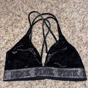 Victoria’s Secret velvet bra